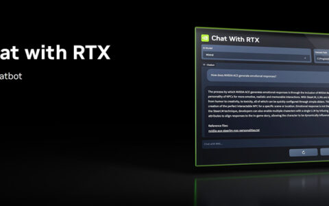 Chat with RTX聊天机器人应用程序